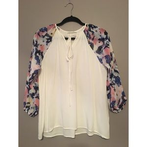 Honey Belle sheer blouse